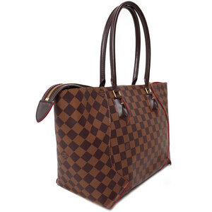 Louis Vuitton Tote Bag Brown Ebene Kaisa Damier